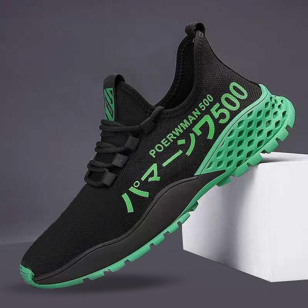 Men's Casual Sports Shoes Autumn 2022 Trendy Breathable Mesh Running Shoes Factory Wholesale_vogvips.com