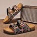 2026 New Summer Cross-Border Hot-Selling Cork Slippers, Couple's Women's Sandals, Beach Shoes, Student_vogvips.com