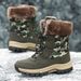 2025 New Velvet Camouflage Snow Boots Outdoor Anti Slip High Top Cotton Shoes Warm Boots_vogvips.com