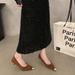 Kitten Pointed Leopard Print Fashionable Versatile High Heels, Women's 2025 New Summer Small Fragrance Style With Skirt_vogvips.com