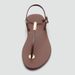 2026 Summer New Women's Casual Beach Shoes Metal Buckle Clip-Toe Flat Roman Sandals For Women_vogvips.com