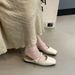 High-End Closed-Toe Mules 2025 Summer New Style Versatile Flat Sandals For Women With Skirts Open-Back Slippers_vogvips.com