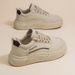 2025 Spring New White Korean Edition Ins Women's Versatile Student Thick Soled Sports Board Casual Shoes Women Sh506_vogvips.com