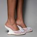 2026 New Women Mules Sandals Mesh Hollow Out Thick Sole Wedge Heels Summer Slip On Open Toe Casual Female Slippers_vogvips.com