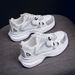 Dad Shoes For Women, Autumn Breathable Mesh Sports Shoes, Korean Version Versatile Thick-Soled Height-Increasing Casual_vogvips.com