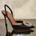 Women High Heels Water Diamond Buckle Toe Sandals New Pointed Thin Heel Hollow Banquet High Heels Platform Sandals Women Shoes_vogvips.com