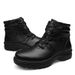 European Warm Series Winter Martin Boots With Fleece Lining, Warm Cotton Casual High-top Work Men's Boots, Round Toe, Comfortable, Large Size_vogvips.com