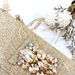 Women's shoe bag set gold pointed low heel rhinestone metal buckle decoration suitable for banquets and everyday_vogvips.com