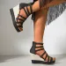 2026 New Women's Sandals With Slope External Wear Rear Zipper Round Head High Heels_vogvips.com