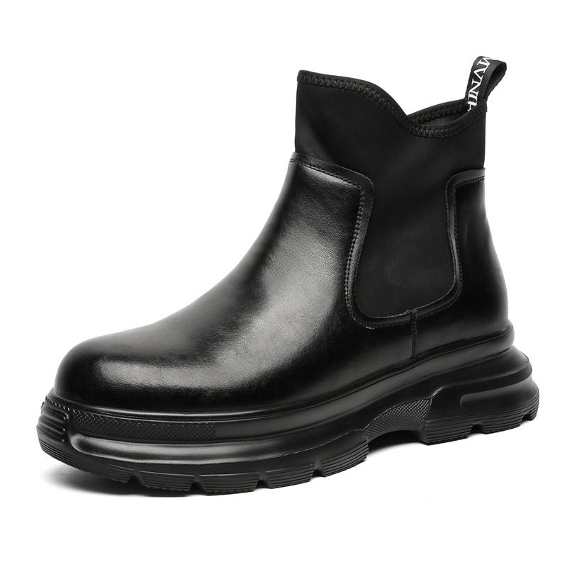 Men's Boots Short Boots Martin Boots Chelsea Boots Vintage Breathable Shoes_vogvips.com