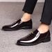 Preferred large-sized leather for men, breathable Korean version shoes, business dress, low top shoes_vogvips.com
