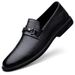 Men's Casual Shoes Gentleman's Dress Loafu Small Leather Shoes Low-top Cover Foot Surface Single Shoes_vogvips.com