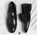 Men's Slip-On Loafers Comfortable Leather Shoes Casual Business Dress Shoes_vogvips.com