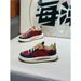 Trendy Men's Shoes, New Spring Model, Low-Top Fabric Upper, Comfortable And Casual, Soft Sole, Lace-Up, Korean Style,_vogvips.com