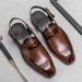 Designer's New Genuine Leather Sandals Trend Men's Seaside Casual Indoor Outdoor Dual Use Sandal Flat Shoes Summer_vogvips.com