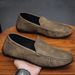 SHLIANG Fashion Men's Loafers Lightweight Breathable Leathe Casual Shoes Men Flat Driving Shoes Soft Sole Slip-on Business Shoes Sneakers Y0230_vogvips.com