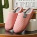 Autumn Winter Cotton Women Couples Home Indoor Outdoor Maternity Warm Non-Slip Silent Plush Slippers For Men_vogvips.com