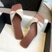 Women's Butterfly Rhinestone Slip On Sandals European And American Style Flat Sandals Open Toe Beach Shoes_vogvips.com