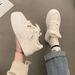 Foreign Trade Wholesale Thick-Soled White Sneakers For Women 2023 Autumn New Fashion Ins Style Student Casual Sports_vogvips.com