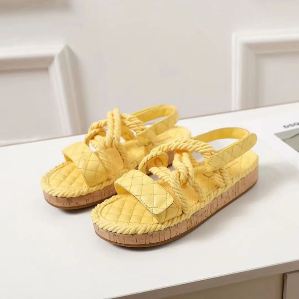 In Stock 2026 Spring-Summer New Style New-Inspired Hem-p Rope Woven Sandals Women, Fashionable Versatile Casual_vogvips.com