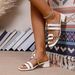 Cross-border 2026 Spring/Summer New Color-Block Fashion High Heels Chunky Heel Slippers Foreign Trade Plus Size Sandals_vogvips.com