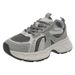 2025 Spring Summer New Korean Style Trendy Thick-Soled Dad Simple Sport Women' Comfortable Meh Breathable Caual_vogvips.com
