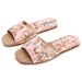 Linen Slippers For Women Indoor Home 2025 Summer New Non-Slip Rubber Sole Embroidered Chinese Style Open-Toe_vogvips.com