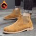 European Warm Series Men Stylish Large Size 45 46 Genuine Leather Autumn Winter Men's British Martin Boots_vogvips.com