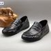 2024 Autumn Slip-On Genuine Breathable Casual Loafers Korean Style Versatile Low-Top Daily Men's Leather Shoes_vogvips.com