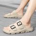 Men’s Shoes Sports Casual Slippers For Men Summer Outdoor Wear New Thick Bottom Non Slip Wear Resistant Deodorant Home Sandals For Men_vogvips.com