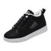 2025 Winter Cotton For Women With Fleece, Flat Sneakers, 2023 New Snow Boots, Warm Student Casual Shoes_vogvips.com