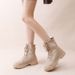Martin For Women 2026 New Outdoor Hiking Mountaineering Shoes Travel Desert Summer Thick-Soled Work Short Boots_vogvips.com