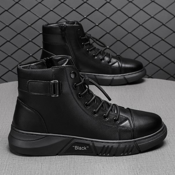 Men's Classic Chelsea Boots Waterproof Slip-On Ankle Boots With Side Zipper Comfortable Casual Shoes For Men_vogvips.com