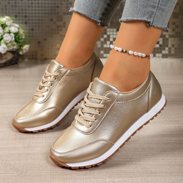 Fashion Low Top Casual Sports Single Shoes For Women S Autumn Versatile Comfortable Non Slip Wedge Heel Vulcanize_vogvips.com
