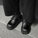 Suitable For All Seasons Autumn 2025 New Business Formal British Style Black Casual Leather Men's Versatile Work Chunky Trendy Shoes_vogvips.com