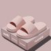 Men Summer Silent Slippers Indoor Home Bathroom Anti-Slip Soft EVA Sole Odor-Proof Sandals For Women Comfort Lightweight_vogvips.com