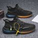 Coconut Shoes Men's Shoes Summer New Breathable Mesh Shoes Men's Trend Versatile Flying Knitting Sports Casual Running Dad Shoes_vogvips.com