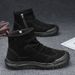 European Warm Series High-top Martin Boots Men, Autumn New Breathable Work Shoes, Trendy Versatile Non-slip Casual Safety Shoes For Men_vogvips.com