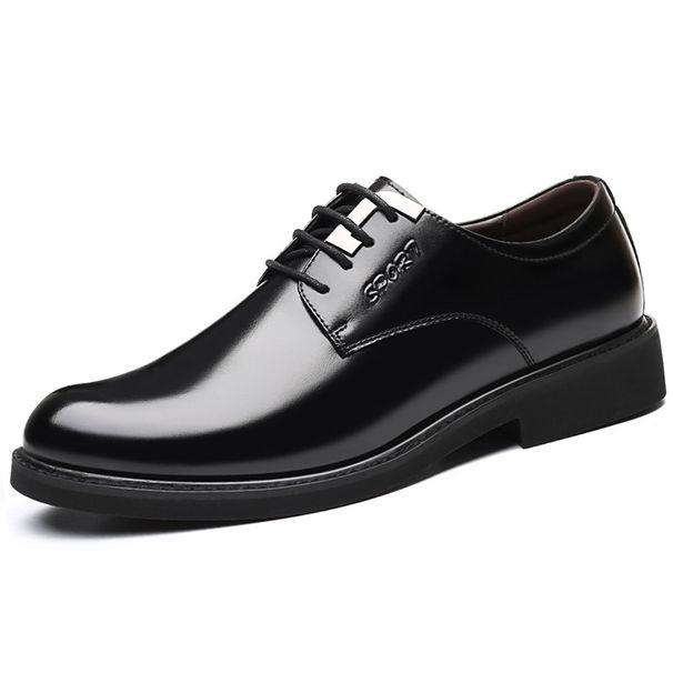 TerraStride Business Formal Genuine Leather Breathable Professional Non-Slip Wear-Resistant Soft Cowhide Shoes Men's Spring Model_vogvips.com