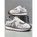 Men's Spring New Thick-Soled Forrest Gump FashiNewable And Versatile, Color-Blocked Sports Casual Trendy Shoes,_vogvips.com