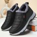 Women's Shoes Cotton Shoes For Women Winter New Shoes For Women Foreign Trade Couple Walking Shoes Plus Velvet Thickened Unisex Snow Boots For Women_vogvips.com