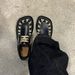 ShoeVault Square Woven Derby For Men, Breathable Summer British Style Thick Sole Large Toe Shoes_vogvips.com