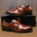 Casual Shoes Luxury Handmade Men Leather British Style Formal Elegant Business Office Dress Loafer Social Wedding Shoe_vogvips.com