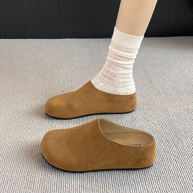 Women's Mary Jane Burkon Toe, Heightened, Versatile, Single Toe Loafers_vogvips.com