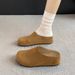 Women's Mary Jane Burkon Toe, Heightened, Versatile, Single Toe Loafers_vogvips.com