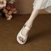 Super Comfortable Fairy-style French Flat Half-sandals For Outdoor Wear, 2026 Summer New Model, Genuine Leather_vogvips.com