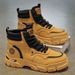 European Warm Series High-top Martin Autumn New Breathable Work Shoes Men's Versatile British Style Thick-soled Short Boots_vogvips.com