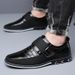 Suitable For All Seasons Prince Fashion Casual 50 Velcro Embroidered Men's Leather Large Size 53 Trendy Wenzhou Shoes_vogvips.com