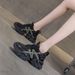 Retro Splicing Dad Shoes Women's Platform Heightening Sports Shoes Casual Versatile Shoes Women_vogvips.com