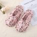 2025 Women's Soft-soled Cotton Slippers For Indoor And Outdoor Use, Thin-soled, Full Cotton, Closed-toe Indoor Cotton Slippers For Home Use_vogvips.com